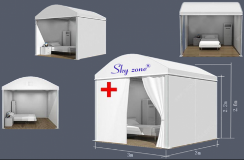 lều y tế chống uv l