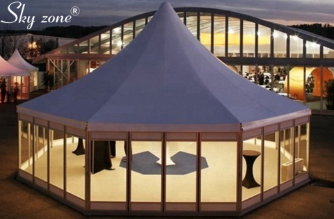 mái lều triển lãm không gian nhỏ
